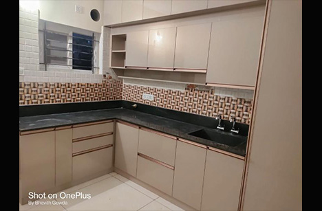 Modular kitchen in Bangalore,Acrylic solid surface in Bangalore,Complete interior solutions in bangalore