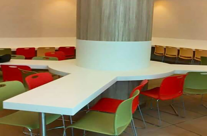 Acrylic solid surface in Bangalore,Corian top in Bangalore,Complete interior solutions in bangalore,interior works in bangalore